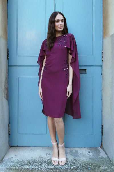 Burgundy Bella Dress