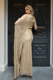 Arya Gold Gown