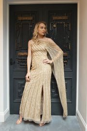 Arya Gold Gown