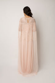 Blush Emilia Cape DressBlush Emilia Cape Dress