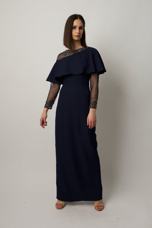 Navy Quinn Gown 