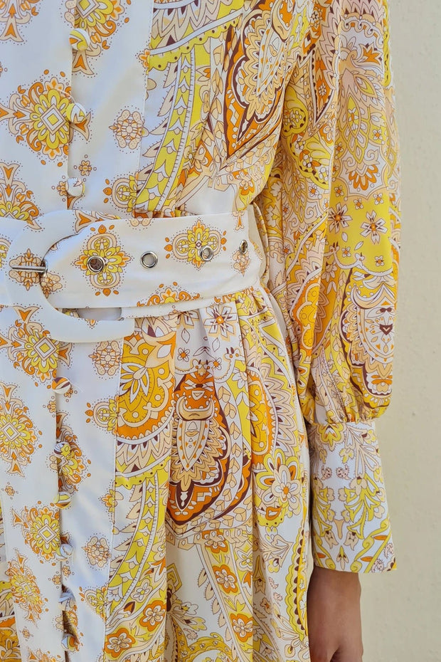 Maya Yellow Dress