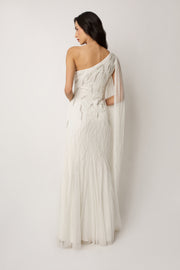 One Shoulder Bridal Gown